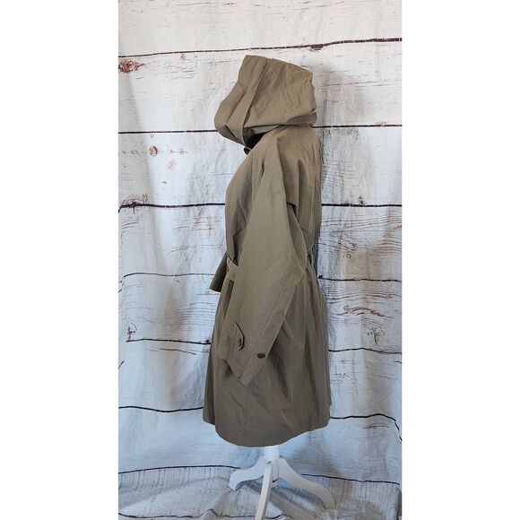 Issey Miyake Vintage Oversized Hooded Windcoat Size Small - Picture 4 of 7